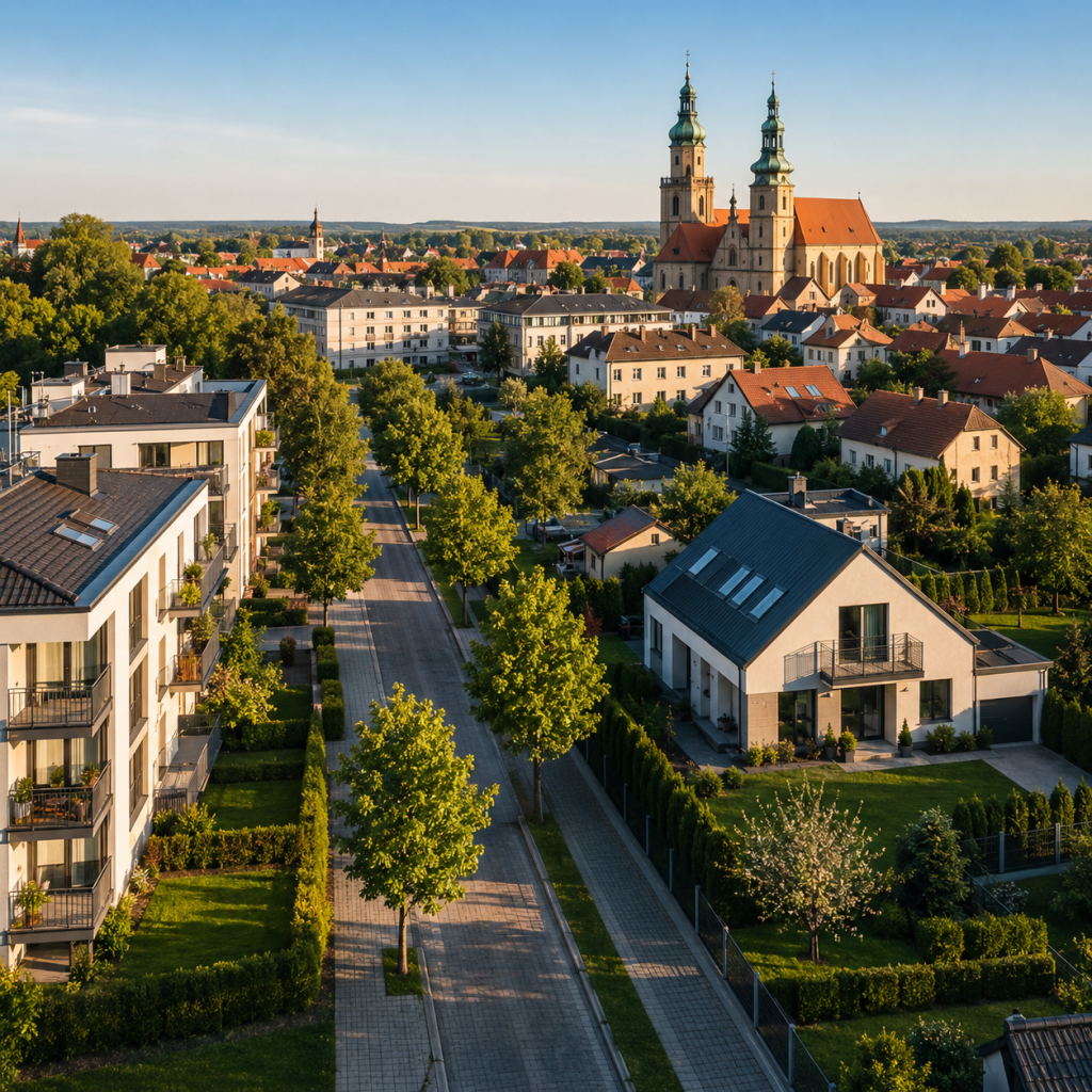Poznańska spokojność o poranku