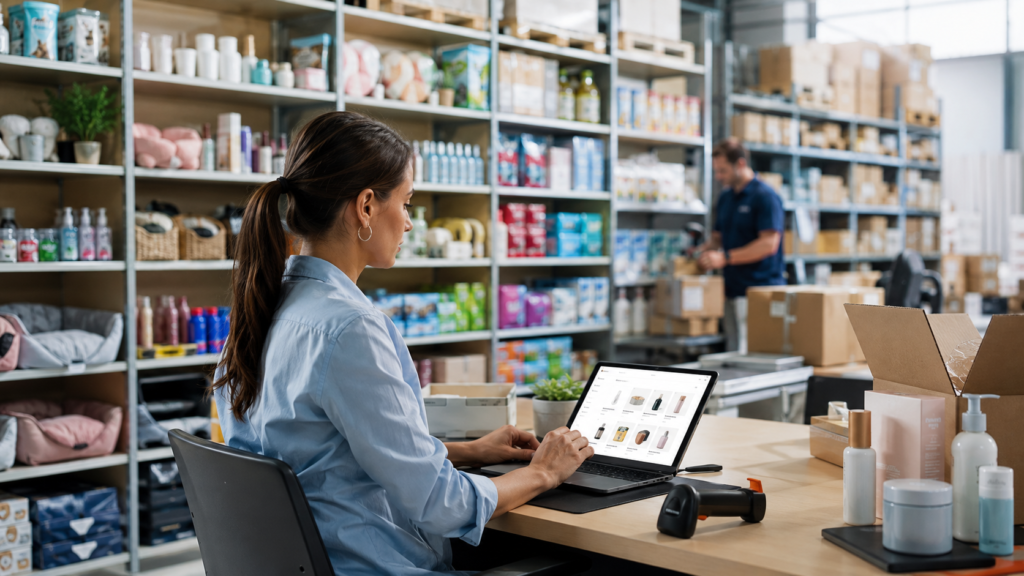 Praca w magazynie e-commerce