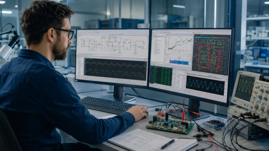 Inżynieria elektroniki w nowoczesnym laboratorium